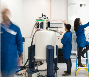 Gilead employees working